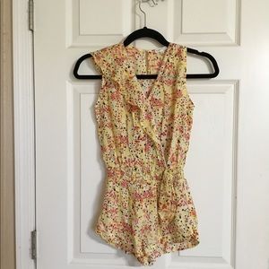 Poupette St Barth Girls Gwen play suit romper size XL